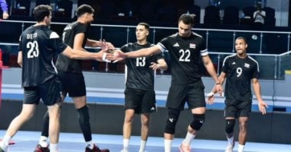 منتخب الطائرة أمام المغرب فى بطولة أفريقيا بتونس منتخب الطائرة أمام المغرب فى بطولة أفريقيا بتونس