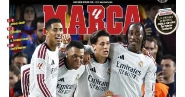 الريال وبرشلونة ماذا قالت الصحف الإسبانية عن فوز الملكي فى الكلاسيكو الريال وبرشلونة ماذا قالت الصحف الإسبانية عن فوز الملكي فى الكلاسيكو