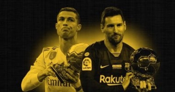 ميسي يتصدر ورونالدو وصيف ا أفضل 30 لاعب ا فى تاريخ الكرة الذهبية