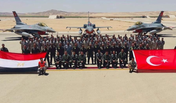 مصر اختتام فعاليات التدريب الجوي المصري التركي المشترك