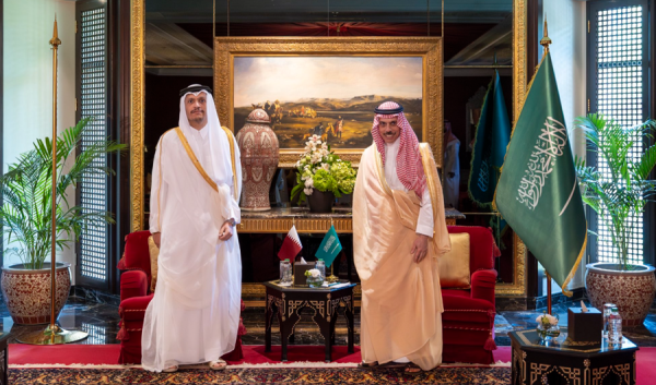 وزيرا خارجية السعودية وقطر يؤكدان أهمية الالتزام بالاتفاق الأميركي الإيراني