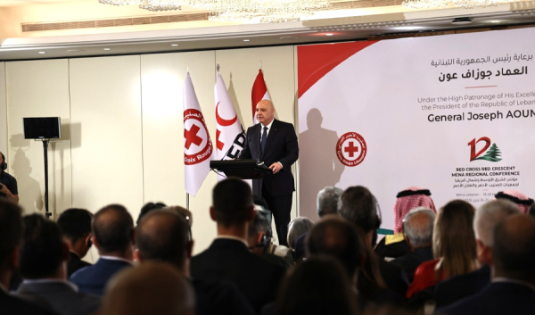 الرئيس اللبناني القانون الدولي الإنساني يفرض التزامات وإسرائيل ليست استثناء الرئيس اللبناني القانون الدولي الإنساني يفرض التزامات وإسرائيل ليست استثناء