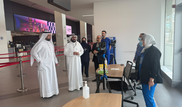 وكيل الصحة يتابع جاهزية المرافق الصحية في مطار الكويت وكيل الصحة يتابع جاهزية المرافق الصحية في مطار الكويت