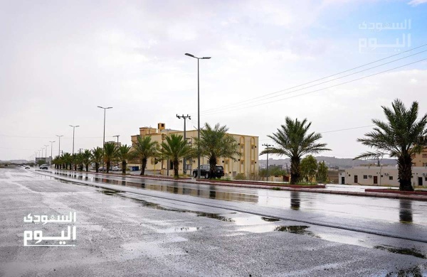 حالة الطقس اليوم في السعودية هطول أمطار رعدية تؤدي إلى جريان السيول على هذه المناطق