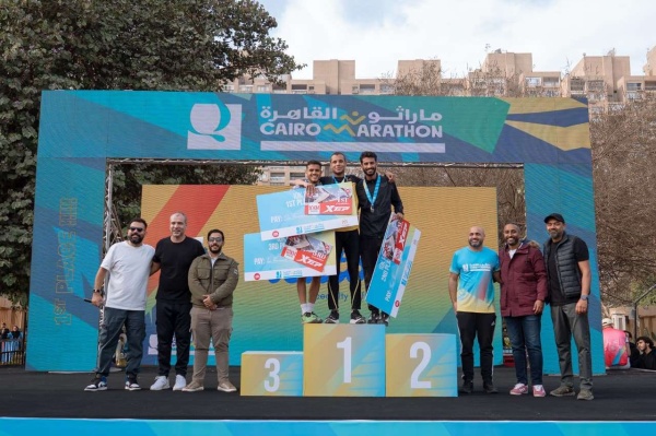 ختام q cairo marathon بالقاهرة بمشاركة 5000 متسابق نجاح لأكبر ماراثون رياضي