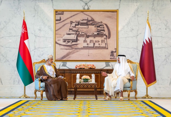 عاجل سلطان عمان يبحث مع أمير قطر العلاقات الثنائية وأوجه التعاون القائمة في مختلف القطاعات صور عاجل سلطان عمان يبحث مع أمير قطر العلاقات الثنائية وأوجه التعاون القائمة في مختلف القطاعات صور