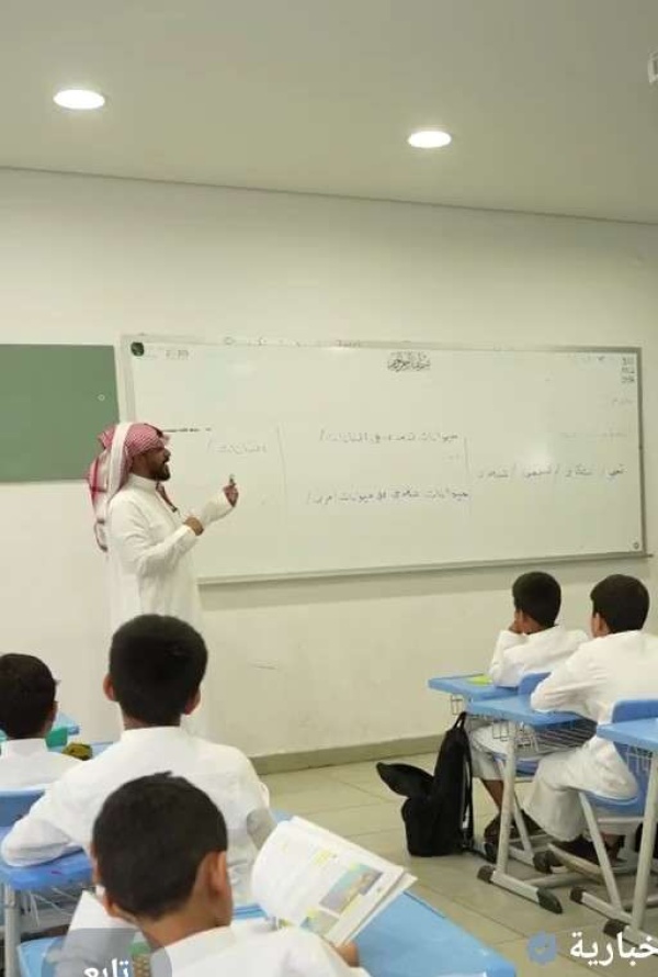 شاهد تفاعل الطلاب مع معلميهم في اليوم الأول من الدراسة