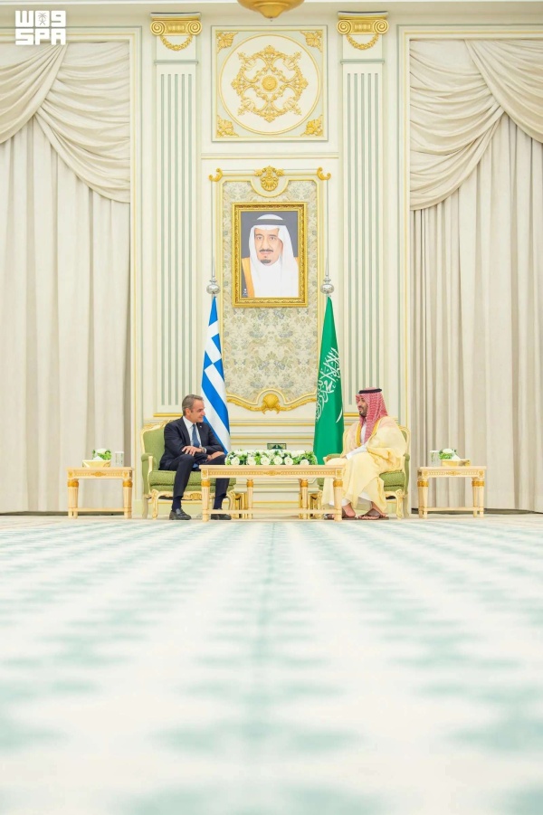 تفاصيل البيان المشترك في ختام زيارة رئيس وزراء اليونان للسعودية تفاصيل البيان المشترك في ختام زيارة رئيس وزراء اليونان للسعودية