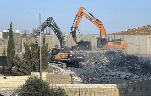 العدو الصهيوني نفذ 11 620عملية هدم في الضفة الغربية منذ بدء حرب الإبادة
