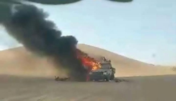 عشرات القتلى والجرحى بتفجير عبوات ناسفة استهدفت قوات درع الوطن عشرات القتلى والجرحى بتفجير عبوات ناسفة استهدفت قوات درع الوطن