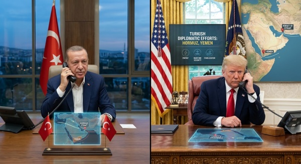 أردوغان يؤكد لترمب في اتصال هاتفي سعي أنقرة لحل أزمتي مضيق هرمز واليمن دبلوماسيا أردوغان يؤكد لترمب في اتصال هاتفي سعي أنقرة لحل أزمتي مضيق هرمز واليمن دبلوماسيا