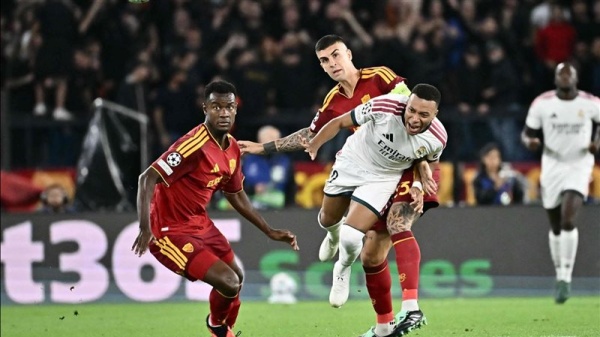 ريال مدريد يهزم روما في دوري أبطال أوروبا ريال مدريد يهزم روما في دوري أبطال أوروبا