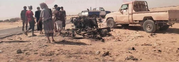 مأرب وحضرموت قتلى وجرحى من الجنود في هجومين بعبوتين ناسفتين