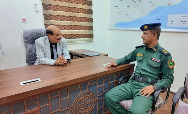 الوكيل الدغاري يطلع على أوضاع إدارة الأدلة الجنائية بشبوة الوكيل الدغاري يطلع على أوضاع إدارة الأدلة الجنائية بشبوة