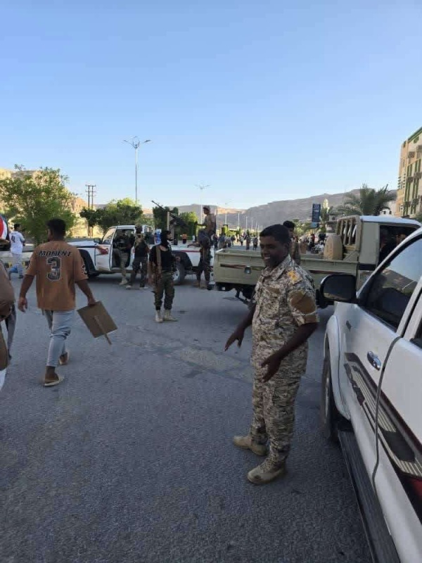 وعي وطني وحنكة قيادية القوات العسكرية والأمنية تؤمن مليونية الانتقالي في وادي حضرموت