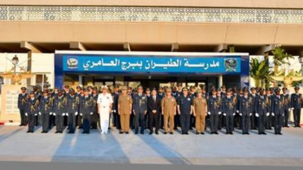 وزير الدفاع يعلن تقديم مشروع أمر يتعل ق بتغيير تسمية مدرسة الطيران ببرج العامري لتصبح الأكاديمية الجوية وزير الدفاع يعلن تقديم مشروع أمر يتعل ق بتغيير تسمية مدرسة الطيران ببرج العامري لتصبح الأكاديمية الجوية