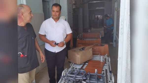 جمعية القلب على اليد تهدي معدات طبية إلى المستشفى الجهوي بمنزل بورقيبة جمعية القلب على اليد تهدي معدات طبية إلى المستشفى الجهوي بمنزل بورقيبة