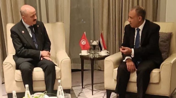 وزير الخارجية يلتقي بنظيره المصري وزير الخارجية يلتقي بنظيره المصري