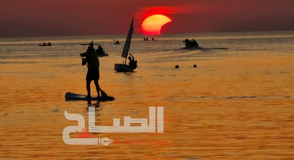 جربة ظاهرة الكسوف الجزئي بسيدي جمور جربة ظاهرة الكسوف الجزئي بسيدي جمور