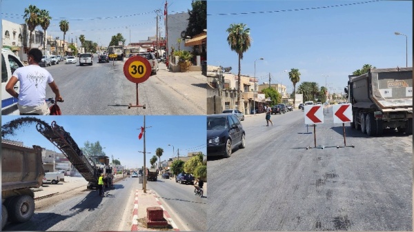 جندوبة انطلاق أشغال صيانة الطريق الوطنية رقم 6 ببوسالم جندوبة انطلاق أشغال صيانة الطريق الوطنية رقم 6 ببوسالم