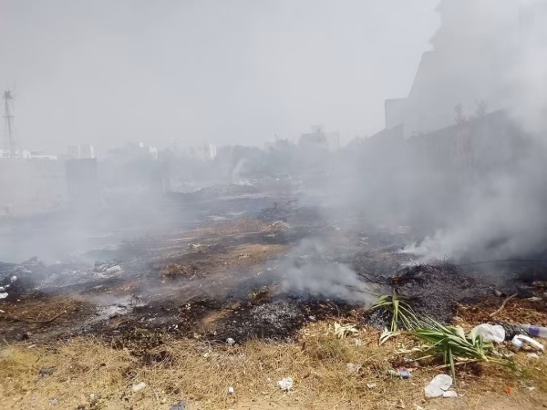 الحمامات اندلاع حريق في براكة الساحل الحمامات اندلاع حريق في براكة الساحل