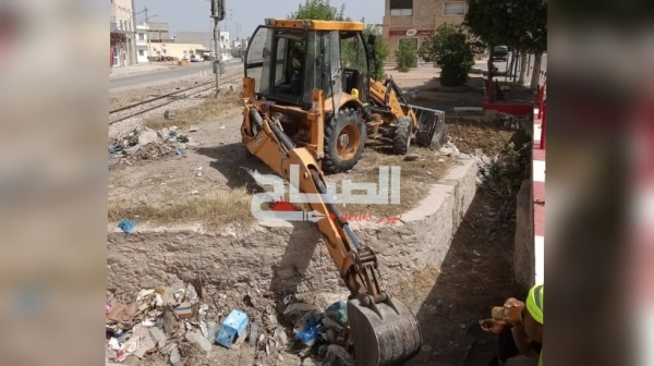 الجم تواصل التدخلات الوقائية استعداد ا لموسم الأمطار