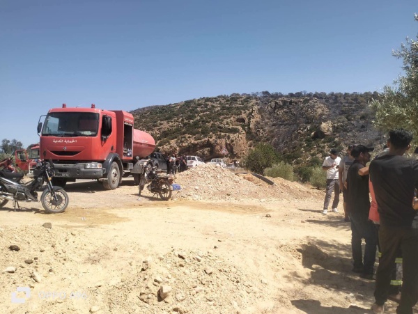 حريق جبل بولمان تواصل معاينة المساكن وحصر الأضرار