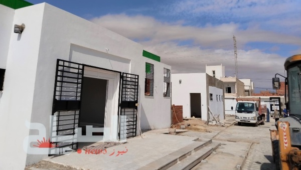 منزل المهيري 80 نسبة تقدم أشغال قاعة للرياضات الفردية منزل المهيري 80 نسبة تقدم أشغال قاعة للرياضات الفردية