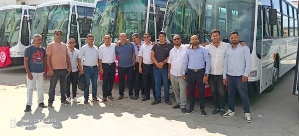 جندوبة 7 حافلات جديدة تدعم أسطول النقل الحضري