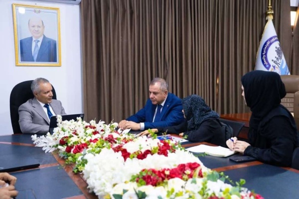 الوزير اليافعي يبحث مع المفوضية السامية تعزيز الشراكة وتنسيق الجهود الوزير اليافعي يبحث مع المفوضية السامية تعزيز الشراكة وتنسيق الجهود