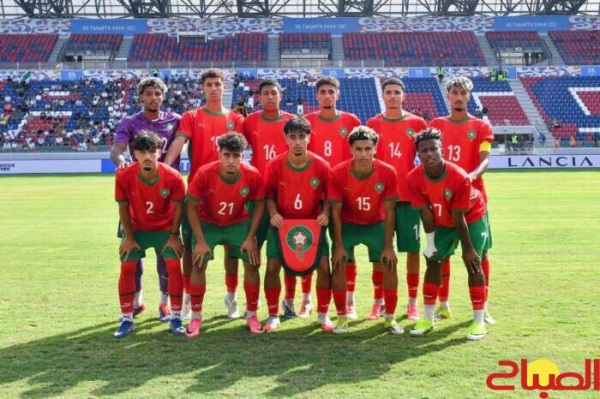المنتخب الوطني لأقل من 20 سنة يتوج بالبرونزية في ألعاب البحر الأبيض المتوسط المنتخب الوطني لأقل من 20 سنة يتوج بالبرونزية في ألعاب البحر الأبيض المتوسط