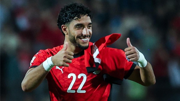 عمر مرموش لن نكتفي بالمشاركة في كأس العالم سننافس على اللقب عمر مرموش لن نكتفي بالمشاركة في كأس العالم سننافس على اللقب