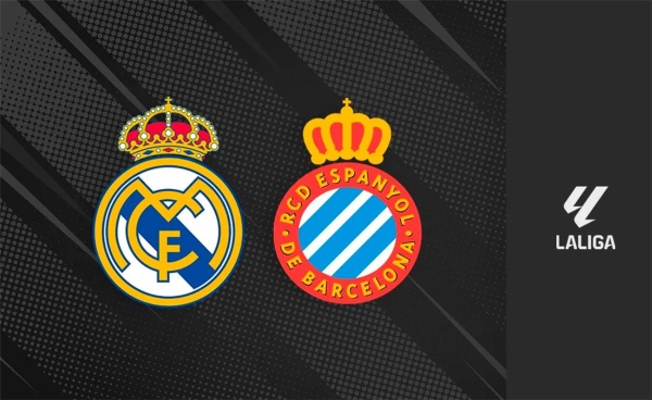 القناة الناقلة لمباراة ريال مدريد وإسبانيول اليوم في الدوري الإسباني