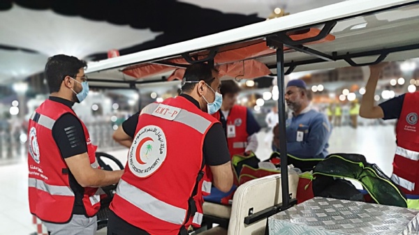 المدينة المنورة إنقاذ حاج إندونيسي بعد توقف القلب والتنفس