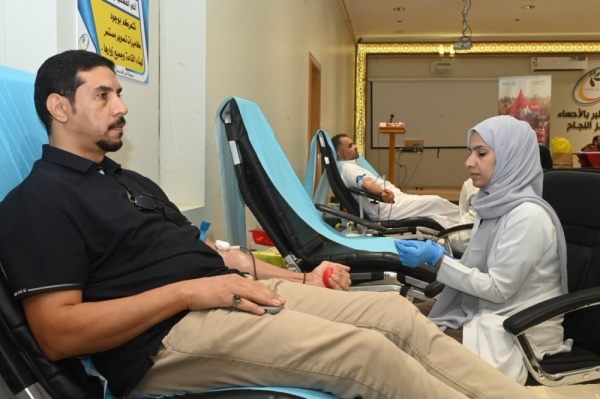 لدعم المخزون الطبي الأحساء تدشن حملتها التاسعة للتبرع بالدم وتطعيم كبار السن