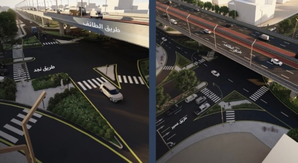 بـ200 ألف مركبة يومي ا مشروع لتوسيع مسارات طريق الطائف بالرياض