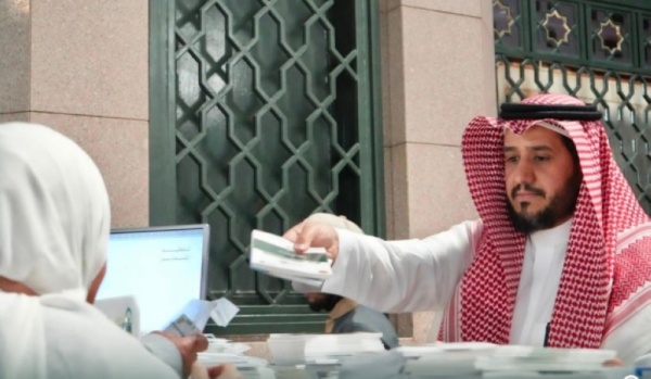 صور معرض تفاعلي بالمسجد النبوي للتعريف بالخدمات الدينية والإثرائية صور معرض تفاعلي بالمسجد النبوي للتعريف بالخدمات الدينية والإثرائية
