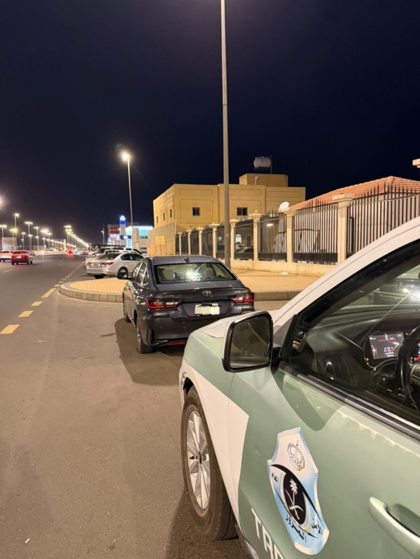 وث قها بمواقع التواصل ضبط قائد مركبة لارتكابه التفحيط في تبوك