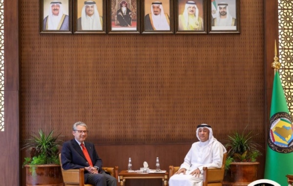 مجلس التعاون وإيطاليا يبحثان مستجدات خطة العمل المشترك المزمع توقيعها مجلس التعاون وإيطاليا يبحثان مستجدات خطة العمل المشترك المزمع توقيعها