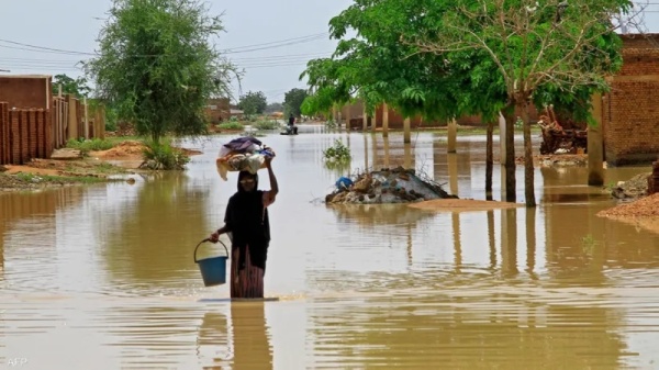 مصرع شخصين وتضرر 174 بسبب الأمطار والسيول في السودان