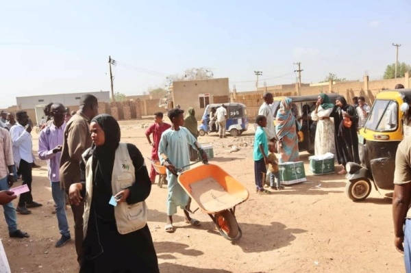 الملك سلمان للإغاثة يوزع 1 551 سلة غذائية في محلية ربك بالسودان الملك سلمان للإغاثة يوزع 1 551 سلة غذائية في محلية ربك بالسودان