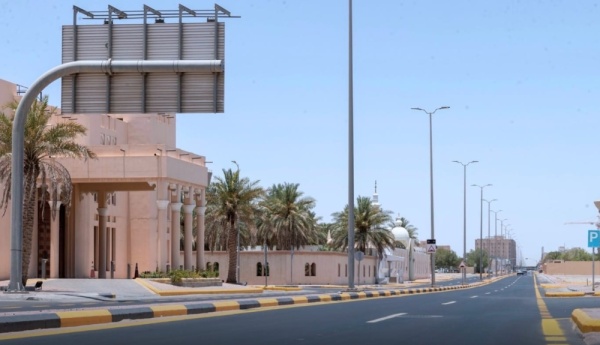 للحد من الحوادث تعزيز السلامة بشارع الأمير محمد بن فهد في الأحساء للحد من الحوادث تعزيز السلامة بشارع الأمير محمد بن فهد في الأحساء