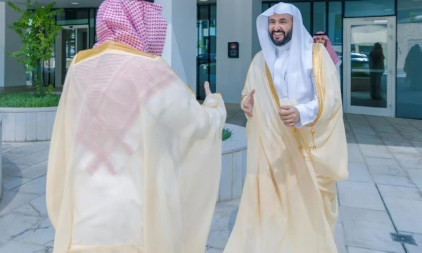وزير العدل ورئيس ديوان المظالم يستعرضان التعاون وفرص التطوير وزير العدل ورئيس ديوان المظالم يستعرضان التعاون وفرص التطوير