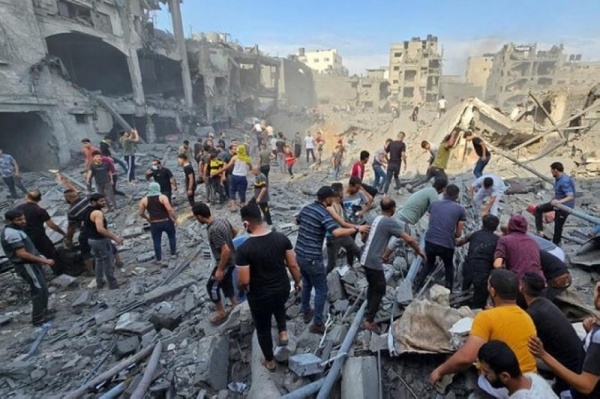 بينهم 186 في غزة 350 عامل ا بالمجال الإنساني ق تلوا خلال عام
