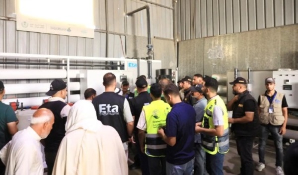 عاجل السعودية تطلق مشروع ا لتوفير 500 ألف لتر من مياه الشرب يومي ا في غزة عاجل السعودية تطلق مشروع ا لتوفير 500 ألف لتر من مياه الشرب يومي ا في غزة