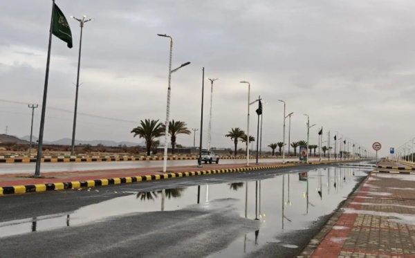 أمطار وصواعق وجريان سيول تحذير من طقس المساء في نجران أمطار وصواعق وجريان سيول تحذير من طقس المساء في نجران