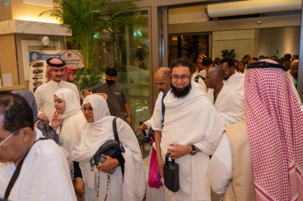 وصول الدفعة الثالثة من ضيوف برنامج خادم الحرمين للعمرة إلى مكة المكرمة