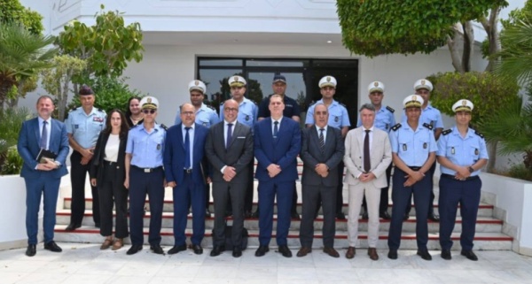 الجلسة الخامسة للجنة القيادة التونسية الفرنسية ت ق ي م تقدم مشروع تدعيم إمكانيات الحماية المدنية في تونس
