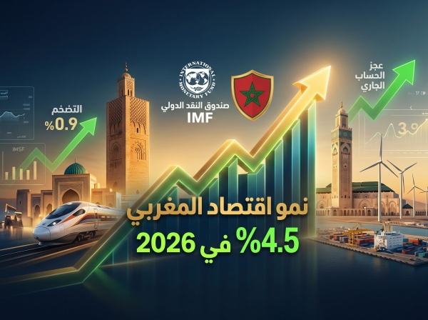 صندوق النقد الدولي يتوقع نمو الاقتصاد المغربي بنسبة 4 5 خلال 2026