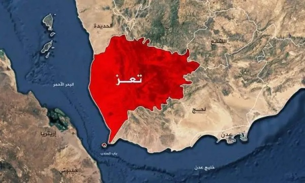 استشهاد طفلة بقذيفة هاون لمرتزقة العدو السعودي على منازل مواطنين في صبر الموادم بتعز